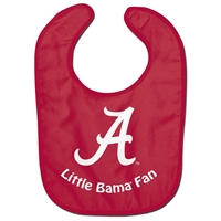 Alabama Crimson Tide Little Fan Baby Bib