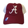 Alabama Crimson Tide White Mesh Back Cap