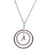 Alabama Dazzle Hoop Necklace