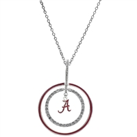 Alabama Dazzle Hoop Necklace
