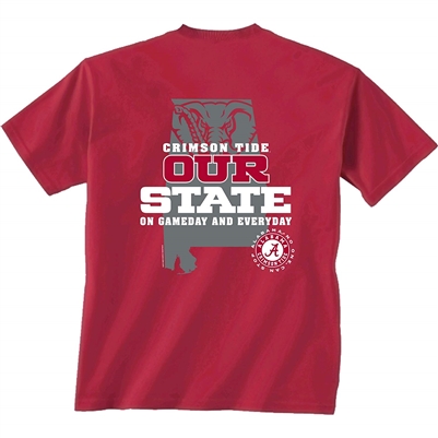 Alabama Crimson Tide Our State T-Shirt