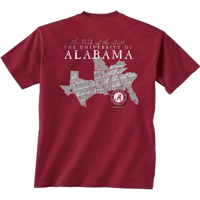 Alabama the Pride of the South T-Shirt