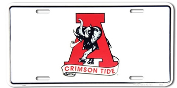 Crimson Tide License Plate