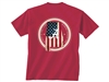Alabama Crimson Tide Flag Fill T-Shirt
