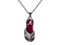 Alabama Flip Flop Pendant Necklace