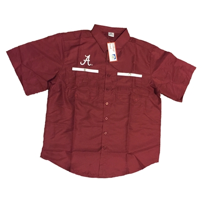 Alabama Crimson Tide Red Fishing Shirt | BAMA Fishing Shirt | Alabama ...